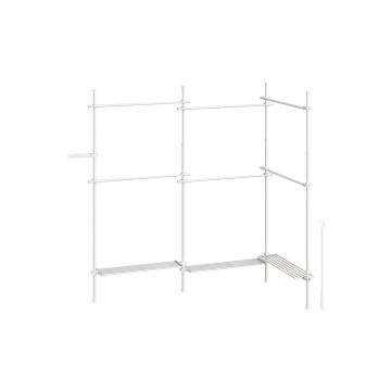 Вешалка для одежды 33,5x353x310см., белая
