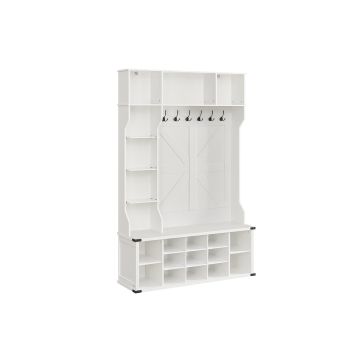 Riidepuuriiul 40x130x200cm, valge
