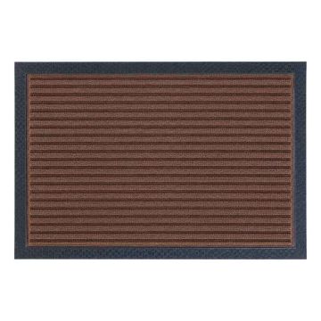 Uksematt Relaxdays 10054049_9463, 1 tk, Pruun/must, 60 × 40 × 1 cm