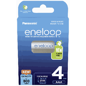 Laetavad akud Panasonic ENELOOP BK-4MCDE/4BE, 4 tk