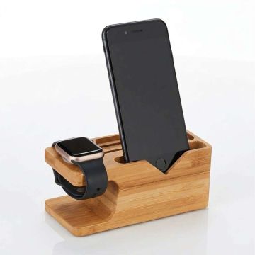 Laadimisjaam Relaxdays 10044735.0, telefonile ja nutikellale, 14 × 6 × 6,5 cm