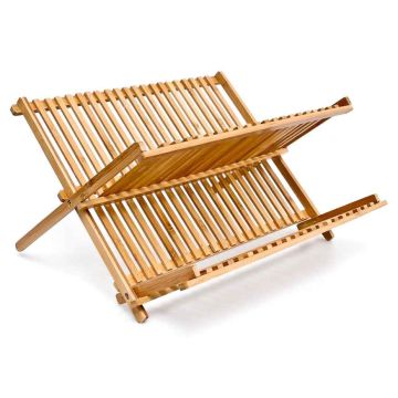 Nõudekuivatusrest Relaxdays 10014073.0, 2-tasandiline, 42 × 24,5 × 33 cm