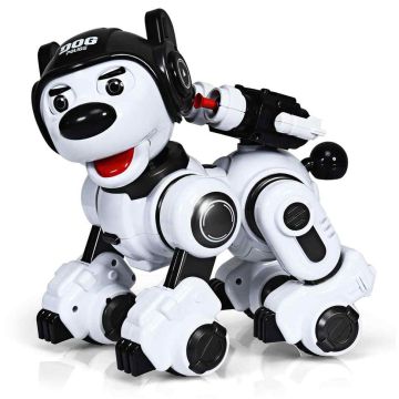 Interactive Robotic Dog, with Remote Control, 17.78 × 25.4 × 25.4 cm