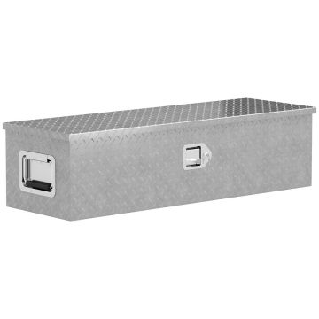 Tööriistakast Homcom 51x22x32cm, hõbedase värviga