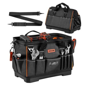 Tööriistakott VEVOR GH202502, 33 taskut, 43 × 25 × 9 cm