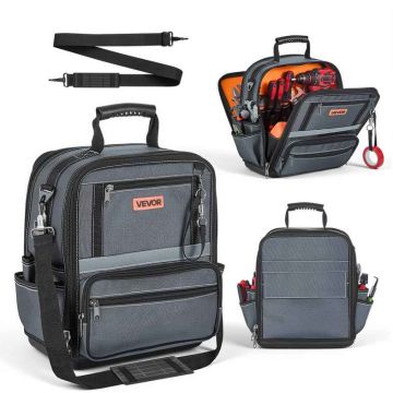 Tööriistakott VEVOR GH202503, 34 taskut, 21 × 39 × 33 cm