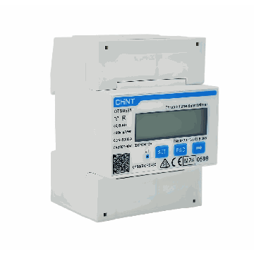 Nutikas elektriarvesti Chint DTSU666, 3Ph+N Modbus 80 A MID, 36 × 65 × 100 mm