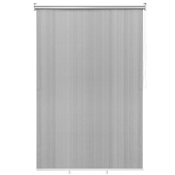Retractable awning, with bead cord, Grey