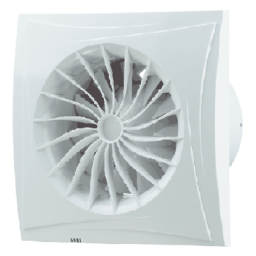 Väljatõmbeventilaator Blaugerg Sileo 100H, 1 kiirus