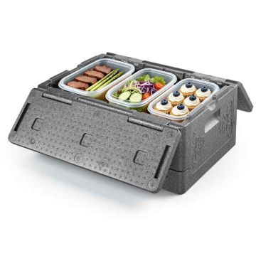Isoleeritud toidukandekast VEVOR YHY38L, 38 l, 60 × 40,5 × 26,5 cm