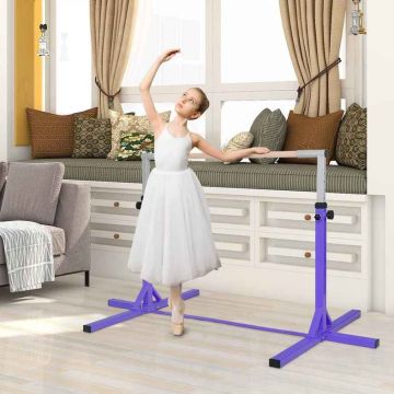 Youth horizontal gymnastic bar, 12 steps, 200 × 120 × 91–150 cm