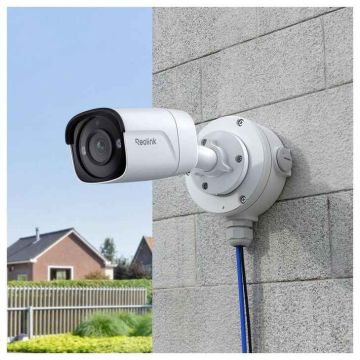 Ühenduskarp Reolink B10 B10W, Bullet-kaameratele, Valge, 135 × 57 × 135 mm