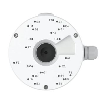 Ühenduskarp Reolink D20 D20W, Dome-kaameratele, Valge, 150 × 60 × 150 mm