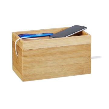 Kaablikarp Relaxdays 10022183.0, 25,5 × 14 × 14 cm