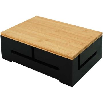 Kaablikarp Relaxdays, 3 kaablisisendit, 32 × 11 × 22 cm