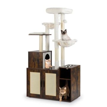 Cat furniture, With 2 baskets, 87 × 45 × 161 cm