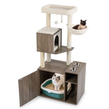 Cat furniture, With hidden litter box, 72 × 45.5 × 155 cm