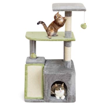 Cat Furniture Set, Wall-Mounted, 3-in-1