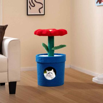 Cat scratching post, 39.5 × 39.5 × 72 cm