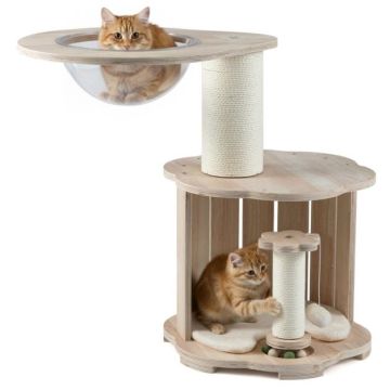 Cat scratching post, Ø 50 × 73 cm