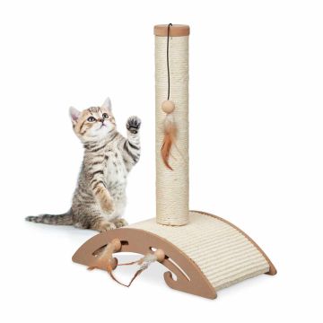Kassikraap Relaxdays 10045529.0, 42 × 52 × 22 cm