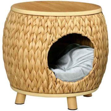 Kassimaja PawHut 44x43x42 cm, helepruun