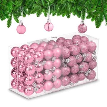 Ёлочные игрушки, 96 шт, 4 × 3 см