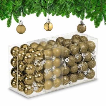 Ёлочные игрушки, 96 шт, 4 × 3 см