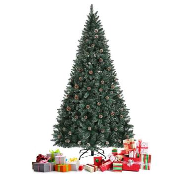 Christmas tree, 1400 branches, 89 pine cones