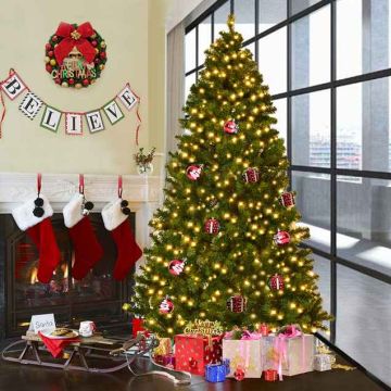 Christmas tree, 400 LED lights, 130 × 225 cm