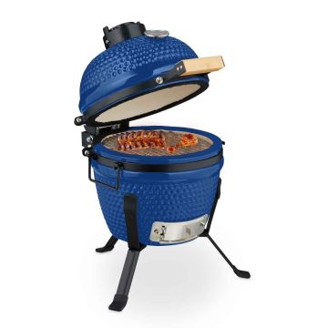 Гриль Kamado Relaxdays, с крышкой, 43 × 56,5 × 46 см