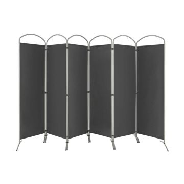Room divider, 6 sections, 331 × 51 × 188 cm