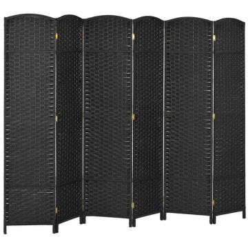 Ruumijagaja Aosom 830-814V01BK, 6 osa, Must, 240 × 170 × 1,6 cm