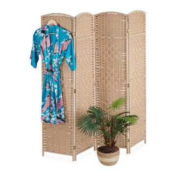 Ruumijagaja Relaxdays 10041303.0, 4-osaline, 160 × 170 × 2 cm