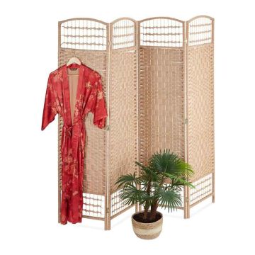 Ruumijagaja Relaxdays 10042334.0, 4-osaline, 180 × 180 × 2 cm