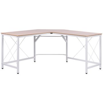 Nurgalaud Homcom 150x150x76cm., valge/helepruun