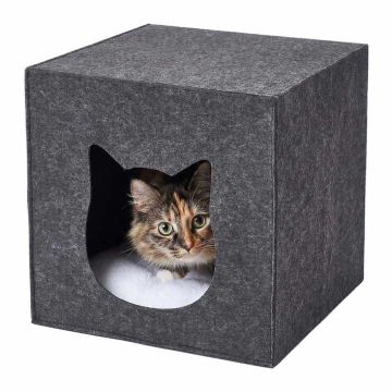 Кубик для кошки Relaxdays, для одной кошки, 33 × 33 × 37 см