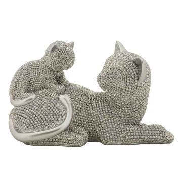 Kassi ja kassipoja kujuke Cat Sparky, 19 × 13 × 9 cm