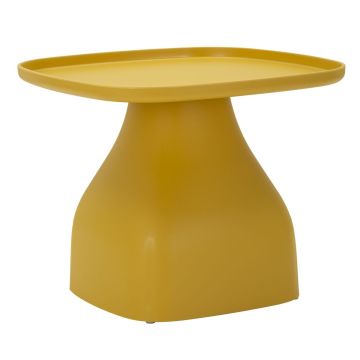 Diivanilaud Gea, Kollane, 48 × 38 × 48 cm