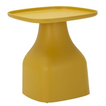 Diivanilaud Gea, Kollane, 48 × 50 × 48 cm
