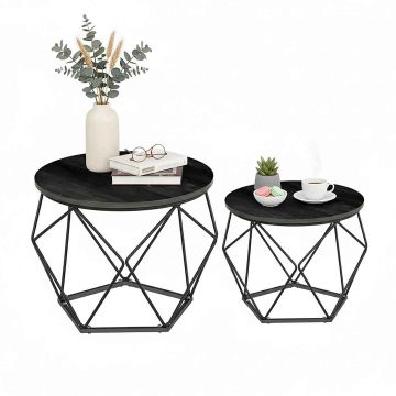 Kohvilaudade komplekt Relaxdays 10052094_1227, 2 tk