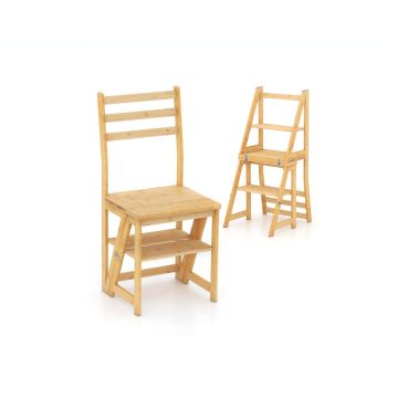 Chair-ladder, 3 steps, 47 × 89 × 40 cm