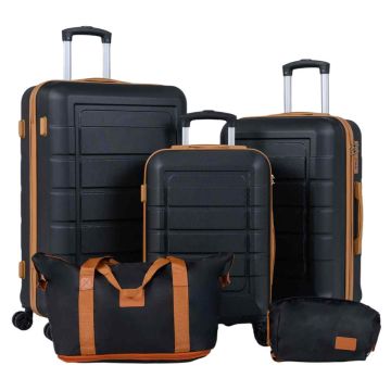 5-piece travel luggage set