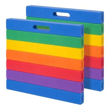 Põlvetugede komplekt Relaxdays, 2 tk, 35 × 3 × 30 cm