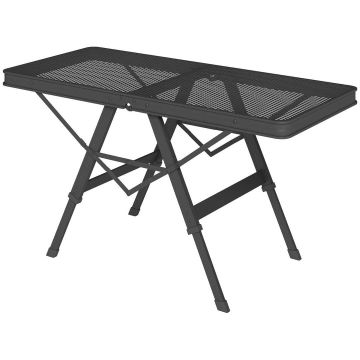 Туристический стол, С регулируемой высотой, 90 × 48–58 × 40,5 см