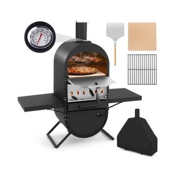 Barbecue, 2 layers of cooking zones