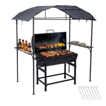 Grillvarjualune Relaxdays, A-disain, Hall, 210 × 230 × 116 cm