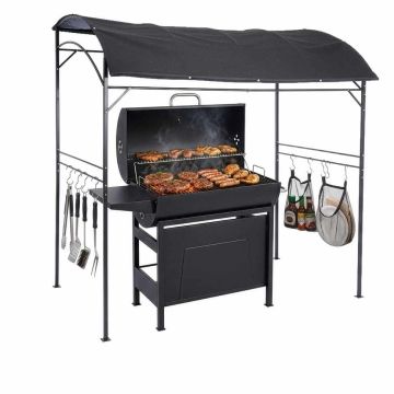 Grillvarjualune Relaxdays, B-disain, Hall, 220 × 220 × 150 cm