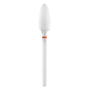 Keraamiline küünefreesi otsik EXO, ovaalne, peen lihv, Ø 6,0 × 14,5 mm