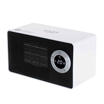Keraamiline soojapuhur Adler AD 7746, 2 küttevõimsuse taset, 275 × 145 × 165 mm